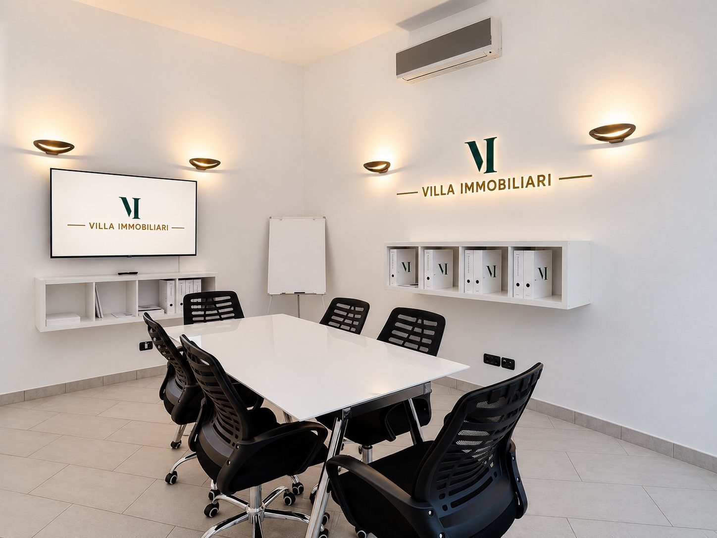 Villa Immobiliari — interni